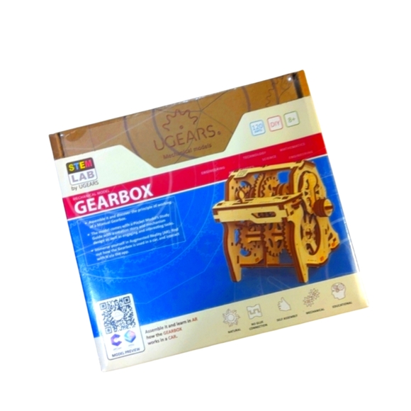 UGears | STEM LAB DIY Gearbox Kit - Picture 1 of 2